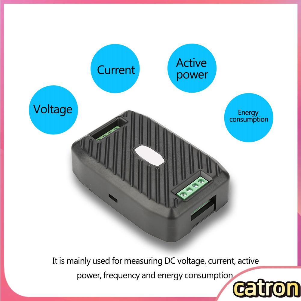 catron-th PZEM-003 DC เครื่องวัดการใช้พลังงานเครื่องวิเคราะห์ AMP โมดูลการสื่อสาร (PZEM-003 + โมดูล 
