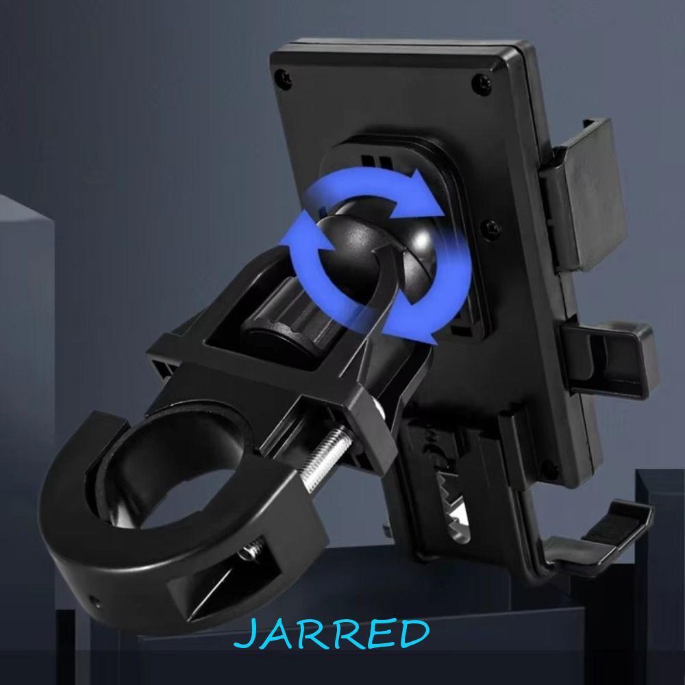 JARRED ที่วางโทรศัพท์มือถือ 360° หมุนรถเข็นเด็กวงเล็บสมาร์ทโฟน,รถเข็นเด็กสากลปรับกันกระแทกขี้เกียจที่วางโทรศัพท์รถเข็นเด็กอุปกรณ์เสริม
