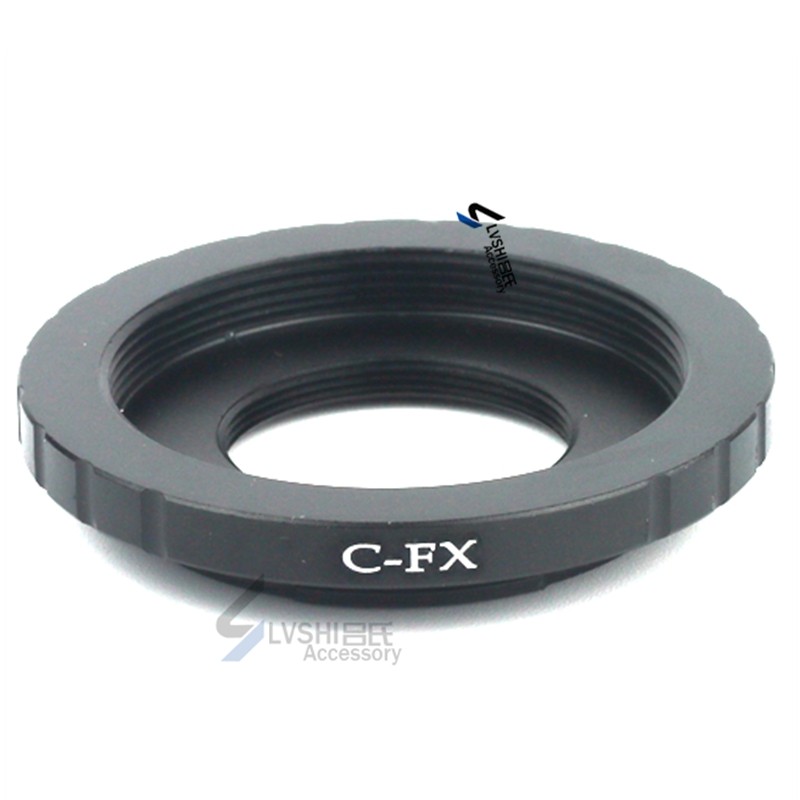 C-FX แหวนอะแดปเตอร์เหมาะสําหรับเลนส์ภาพยนตร์ C-Port ถึง Fuji Micro Single XE1XE2 XE3 XT20 Body