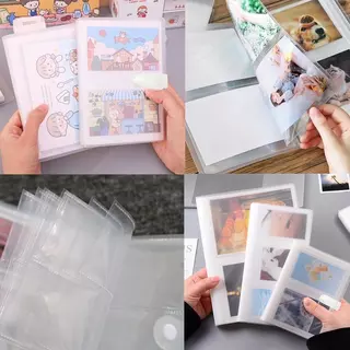 แฟ้มสะสมการ์ด แฟ้มใส่การ์ด โปร่งใส 2/4ช่อง หนังสือเก็บรวบรวมบัตร ความจุขนาดใหญ่ ใส่ได้ 80 160 240ใบ card collection book