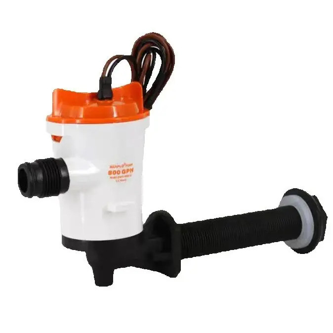 SFBP1-G800-05 800GPH 12V Live Bait Tank สําหรับตกปลา Marine Bilge Pump