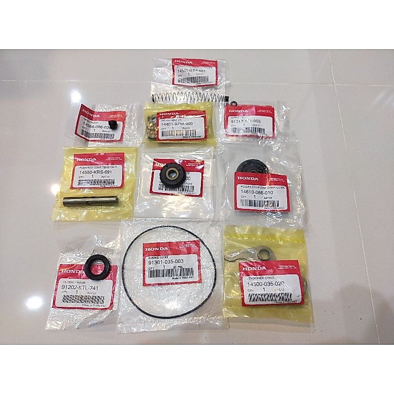 ชุด Set ตัวดันโซ่ราวลิ้น Wave 100 แท้ศูนย์