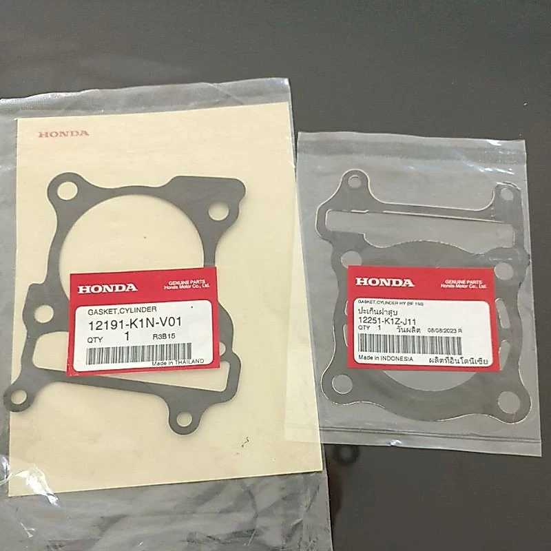 ปะเก็นเสื้อสูบ-ฝาสูบ PCX160/Click160/Lead4V/Giorno/ADV160 แท้ศูนย์
