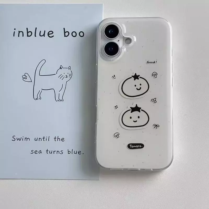 เคสมือถือการ์ตูนยอดนิยม กันกระแทก ป้องกันกล้อง สำหรับ iPhone 17 16 15 14 13 12 11 Series