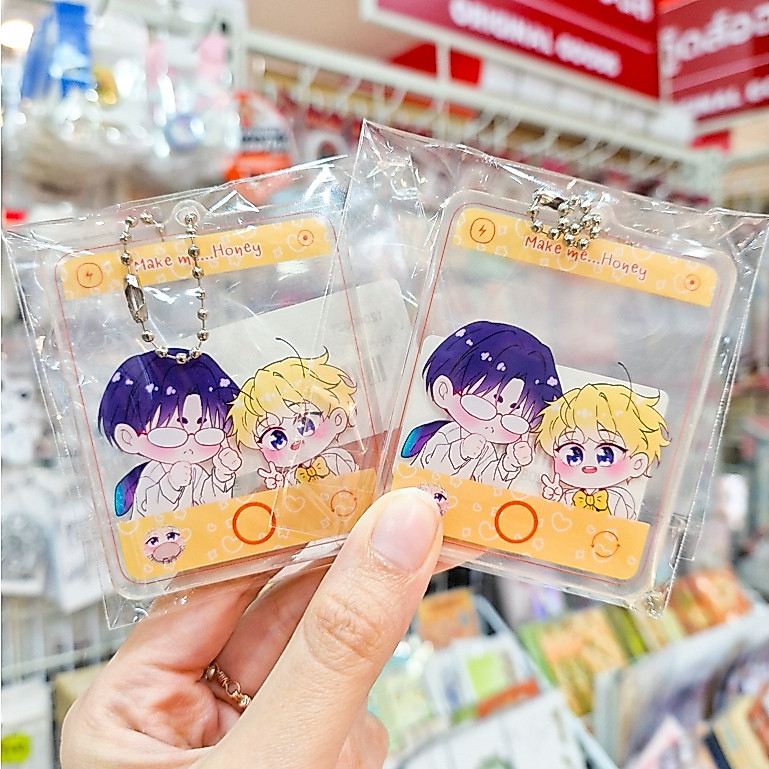Keychain พวงกุญแจลาย Make me...Honey🐝[Devill Tenshi]