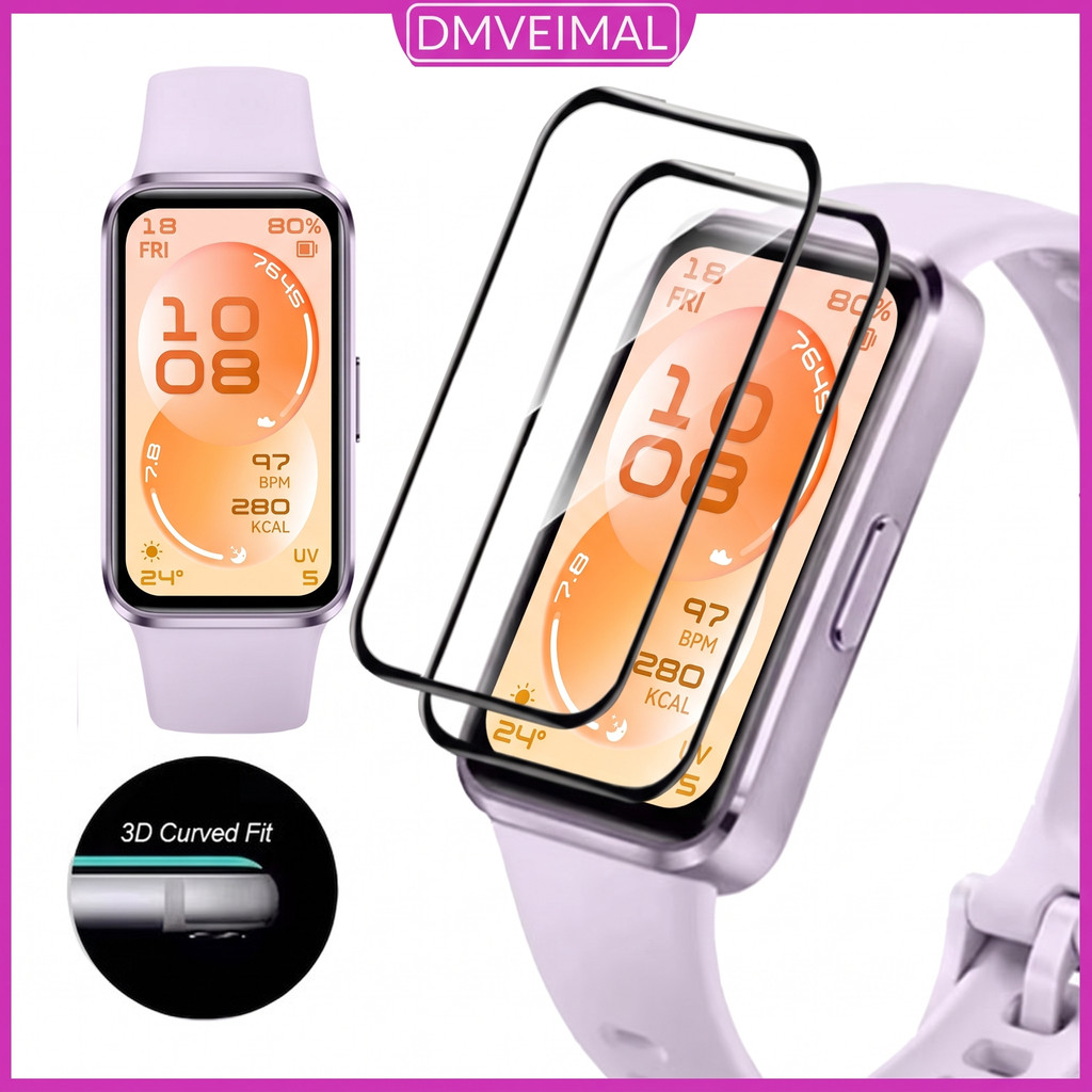 ฟิล์มไฮโดรเจล 9D เทมเปอร์กลาส / TPU นุ่ม for Huawei Band 11/Pro ที่ป้องกันหน้าจอ for Smartwatch Huaw