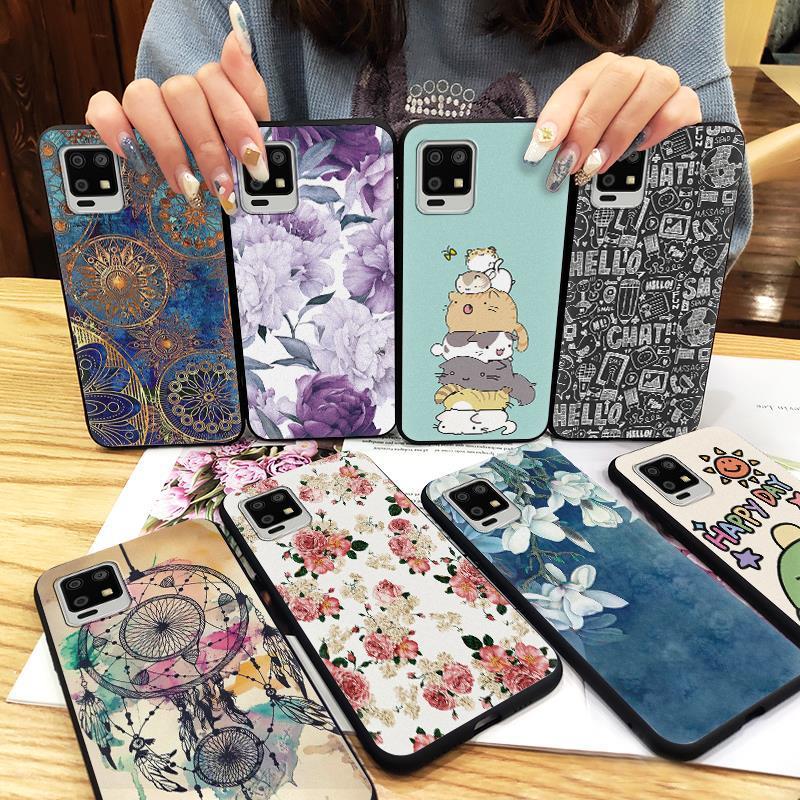 เหมาะสําหรับ Sharp Aquos Zero6/Aquos Air เคสโทรศัพท์ Street Wear Soft Case Full Case