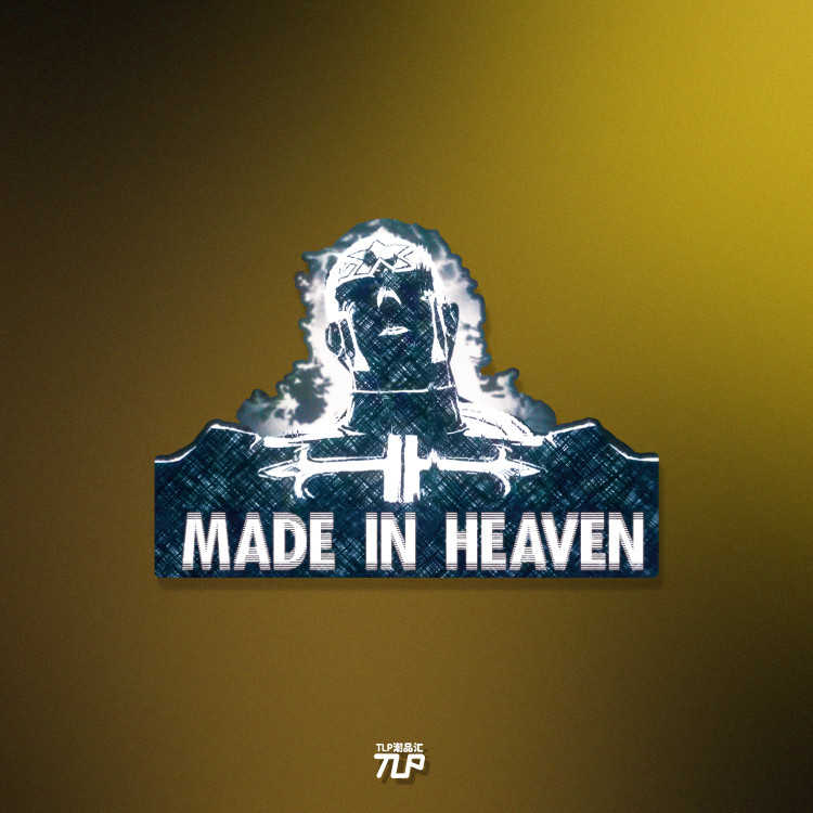 TLP สติ๊กเกอร์ติดรถสะท้อนแสง Made in Paradise Pucci Pucci Time Acceleration Standard JOJO Adventure 