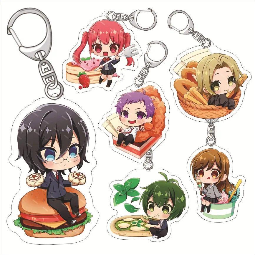อะนิเมะ Horimiya คู่ Mica กระเป๋า Charms พวงกุญแจแขวนหน้าเพื่อนแฟชั่น micas พวงกุญแจ