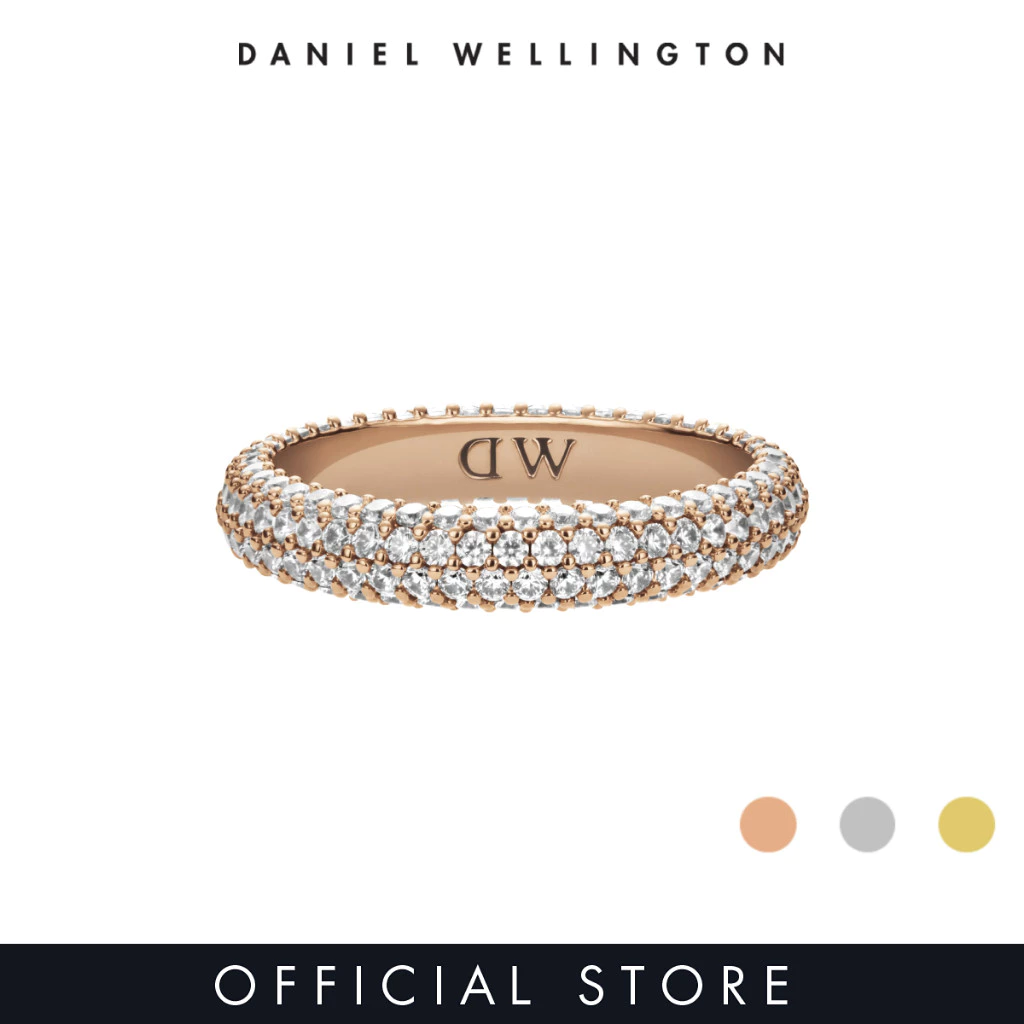 Daniel Wellington Pavé Crystal Ring Rose Gold / Silver / Gold แหวน เครื่องประดับ