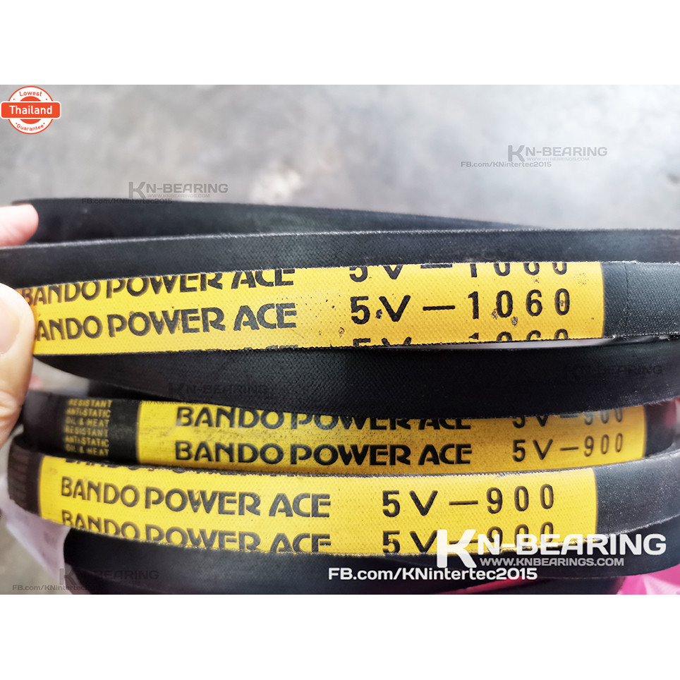สายพานร่องลึก ยี่ห้อ BANDO 5V500 5V530 5V560 5V600 5V630 5V670 5V710 5V750 5V800 5V850 5V1060 5V950 