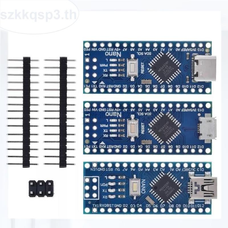 สําหรับ Arduino 5V Nano 3.0 ATmega328P Micro USB mini type c Controller Board Driver THK3