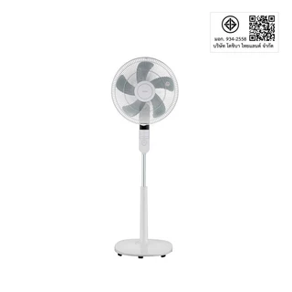 TOSHIBA พัดลมตั้งพื้น 16 นิ้ว (สีขาว) รุ่น F-ASC60TH(W)