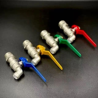 DZB HOME Faucet ก๊อกน้ำเครื่องล้างจาน หลากสี 1/2" 4" (แฟนซี)1PCS