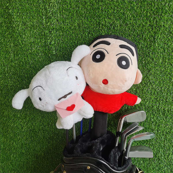ญี่ปุ่นเดี่ยว Crayon Shin-Chan Golf Stick Costs One-Number Wood Hat Costs Pallet Wood Costs Cartoon 