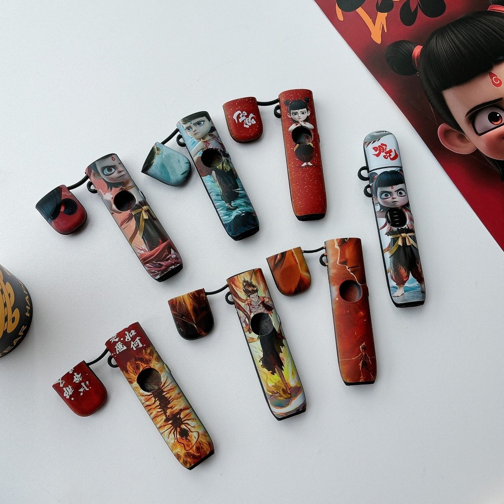 พร้อมสต็อก#悦刻6代幻影Pro保护套哪吒2魔童闹海硅胶全包网红款送挂绳0418hw