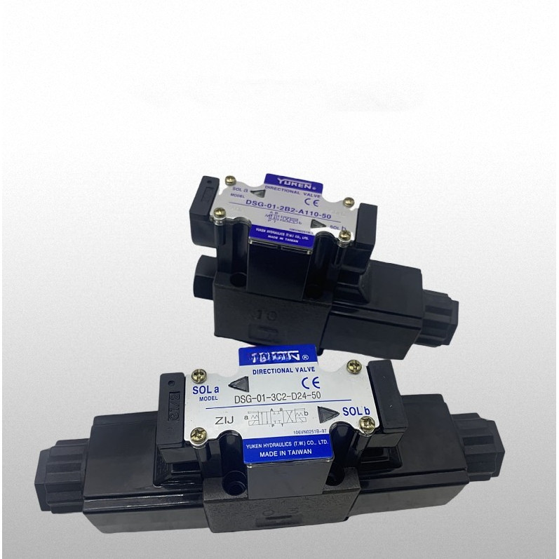 วาล์วถอยหลังโซลินอยด์ DSG-01-3C4/3C2/2B2/3C6-D24/A220-50/51