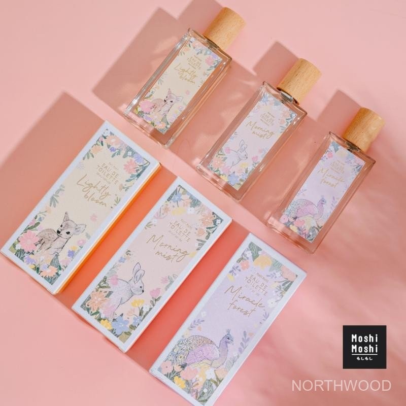 MoshiMoshi น้ำหอมโมชิโมชิ น้ำหอมผู้หญิง หอมติดทนนาน กลิ่นหอมดอกไม้ ขนาด 50 ml.