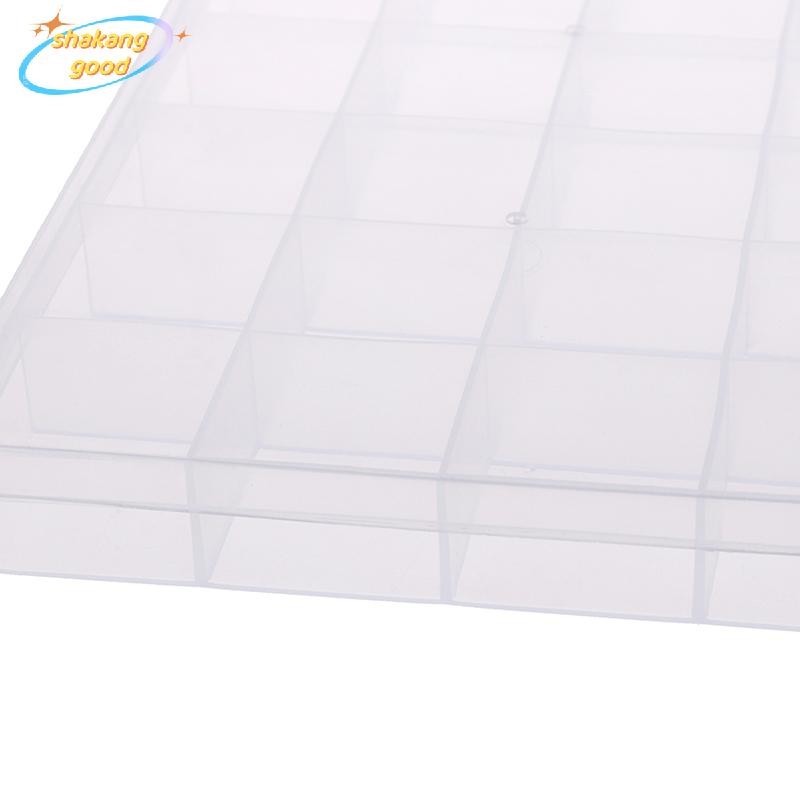 【SKPH】กล่องพลาสติก 24 ช่อง สําหรับใส่เครื่องประดับ ลูกปัด
 ใหม่