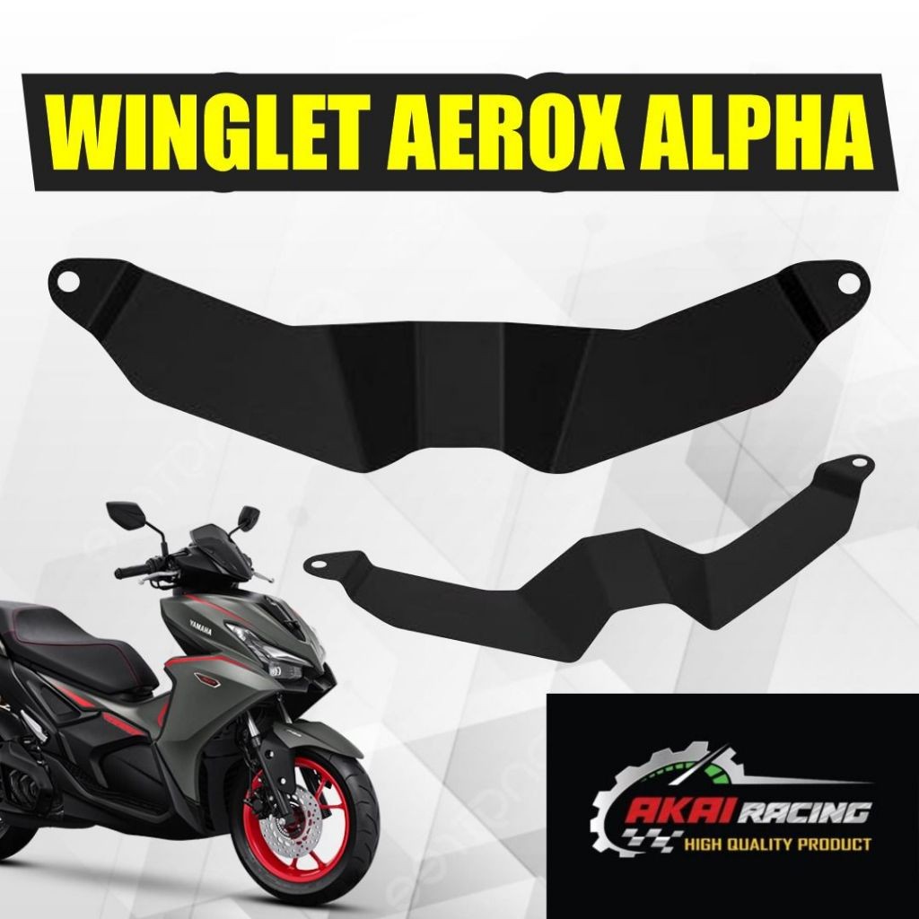 Best Quality Aerox ALPHA Motorcycle Lower Winglet -admoto