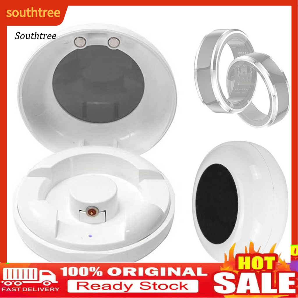 SOU_ สมาร์ทแหวนกล่องชาร์จ Colmi สมาร์ทสร้อยข้อมือกล่องชาร์จ Fast CHARGING การออกแบบแบบพกพาสําหรับ R0