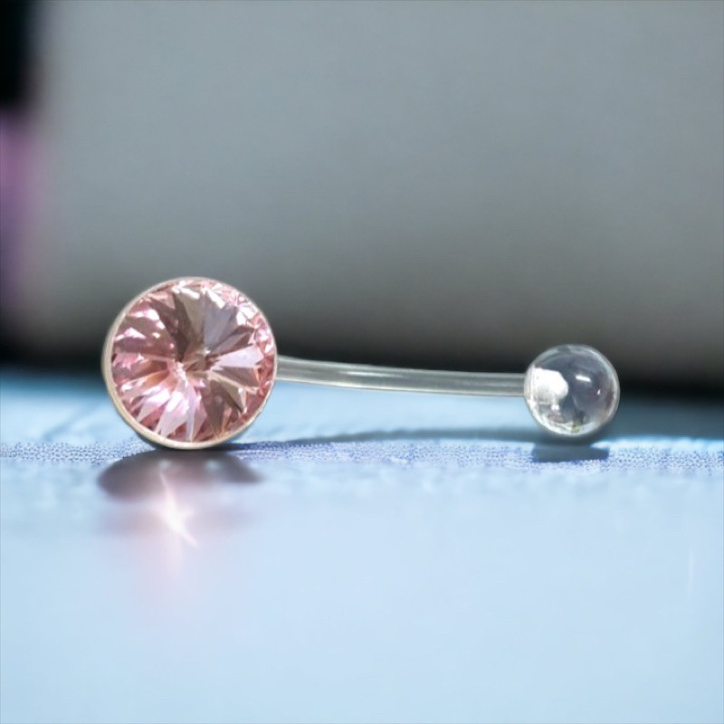 จิวสะดือซิลิโคนแท้ก้านยาวพิเศษ 20 มิล (ความยาวยาวตัดได้) - รูปที่ 7