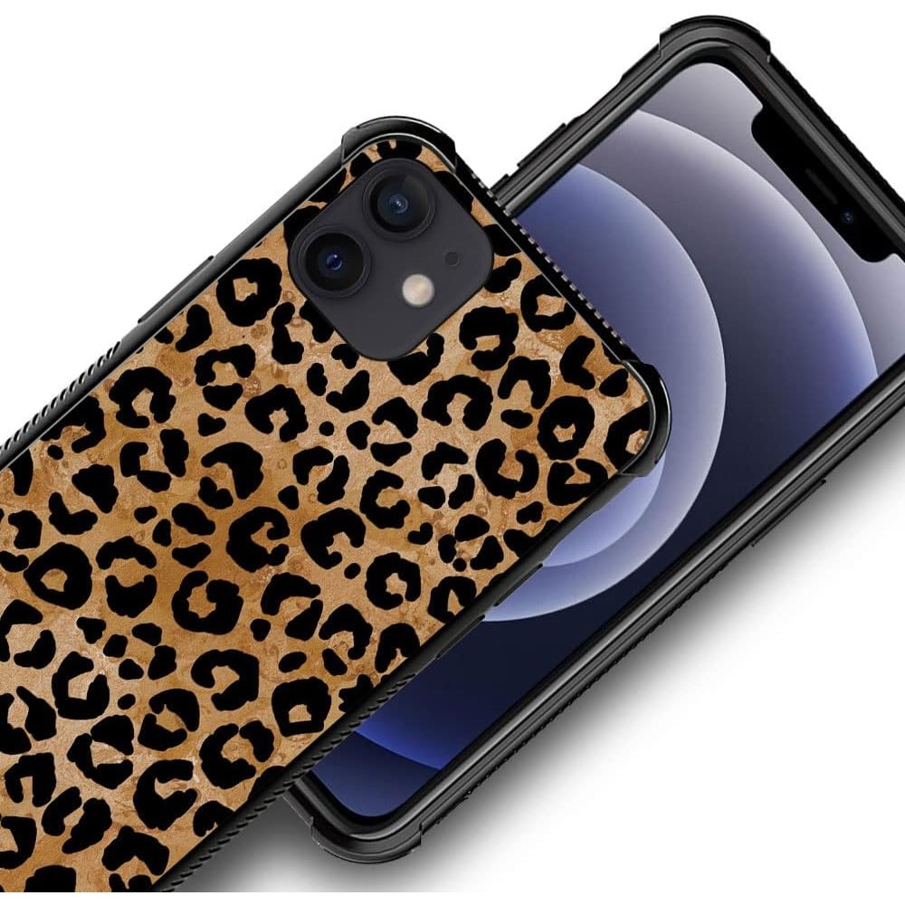 เข้ากันได้กับ iPhone 11,H การออกแบบลายเสือดาวรอยขีดข่วนกันกระแทกทนทานเคส TPU สําหรับ iPhone 11 6.1 น