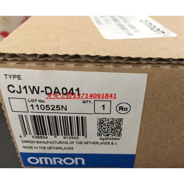 ต้นฉบับใหม่เอี่ยมของแท้ Omron/Omron CJ1W-DA08V Fake One Compensate Ten