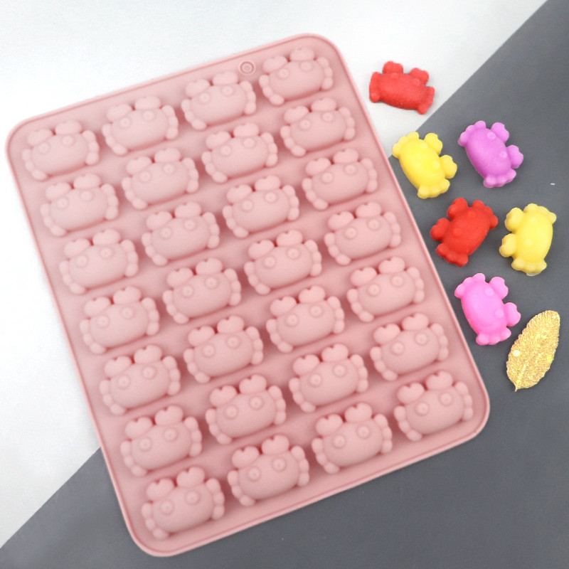 Crab Silicone Candy Molds Crabs Gummy Mold สําหรับ Candy Gummy