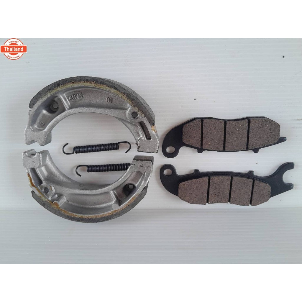 ผ้าเรค GPX Popz110, Popz125, Rock110  genuineเิกศูนย์