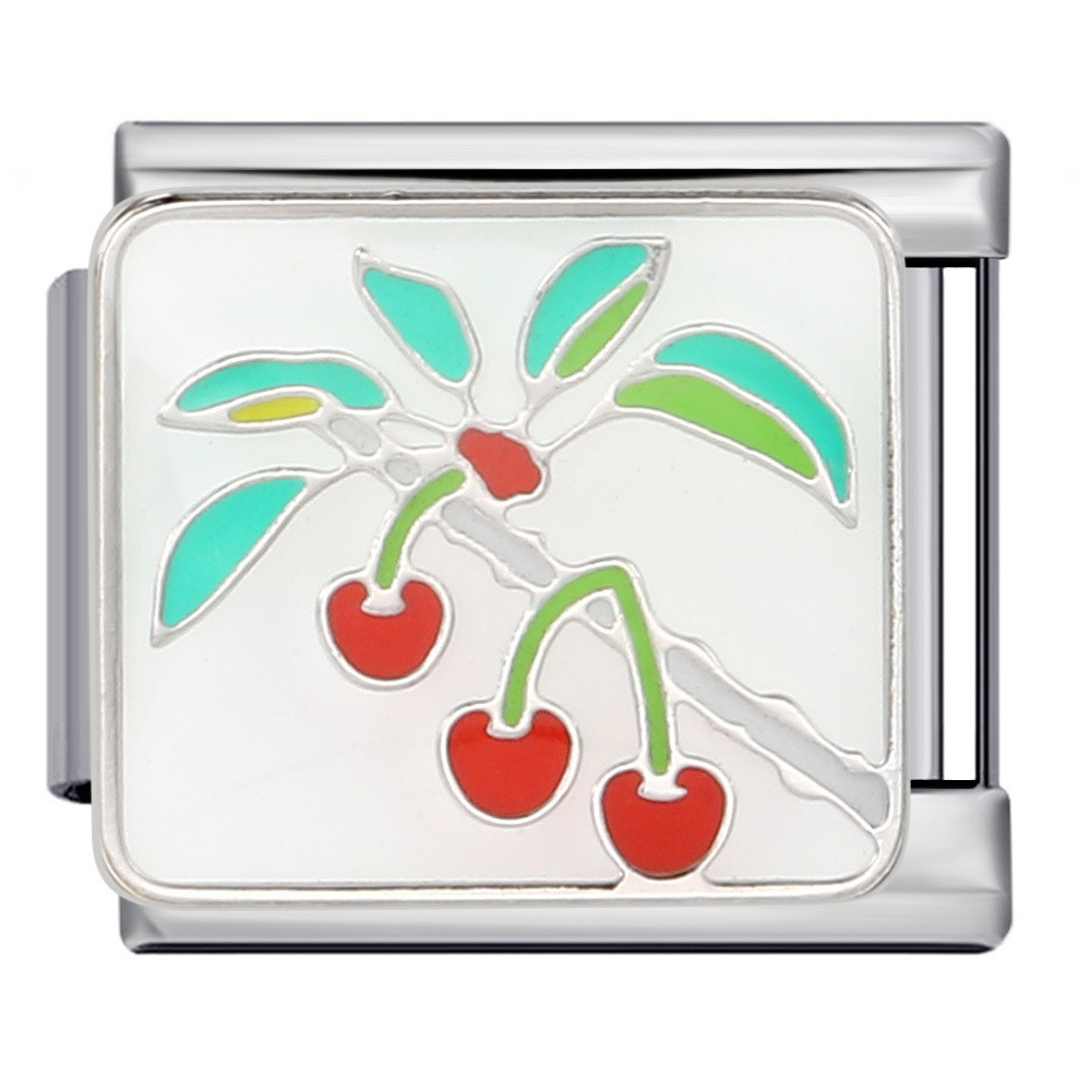 โบว์เชอร์รี่สไตล์อิตาเลียน กับสร้อยข้อมือไทเทเนียมสแตนเลส สำหรับการทำเอง - รูปที่ 7