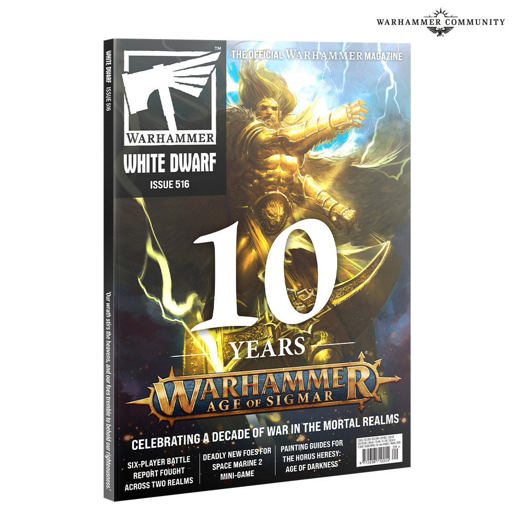 WARHAMMER WD09-60 WHITE DWARF 516 (SEP-25, ENGLISH) BOOK