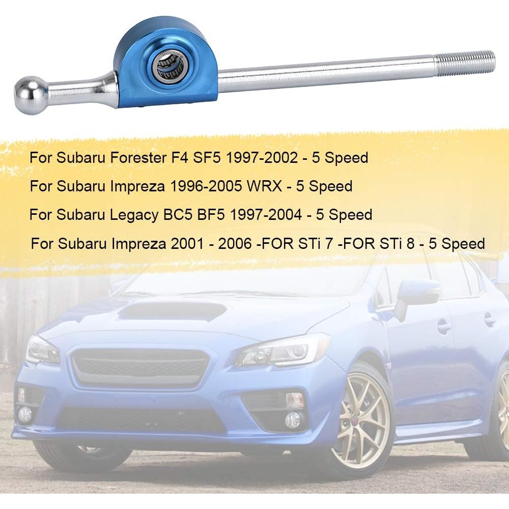 5 ความเร็วโยนสั้น Shifter Quick ชุดเกียร์ 5 ความเร็วสําหรับ 96-06 Subaru Impreza WRX STI 62RU