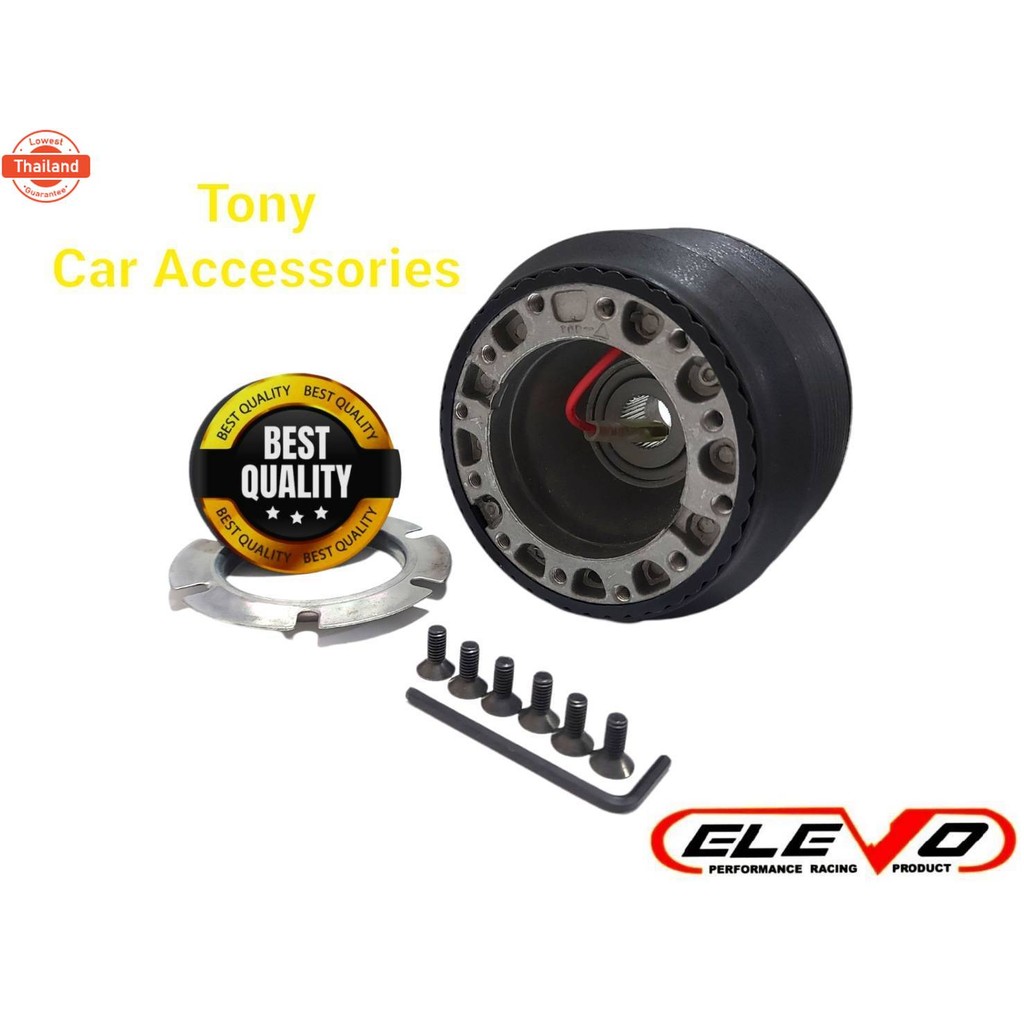 คอพวงมาลัยแต่ง N-8 คอหนา รถ Nissan สำหรัรุ่นไม่มี Airbag Sunny 95 B14 พรีเซีย,NEO.Cefiro96,A32,A33,F