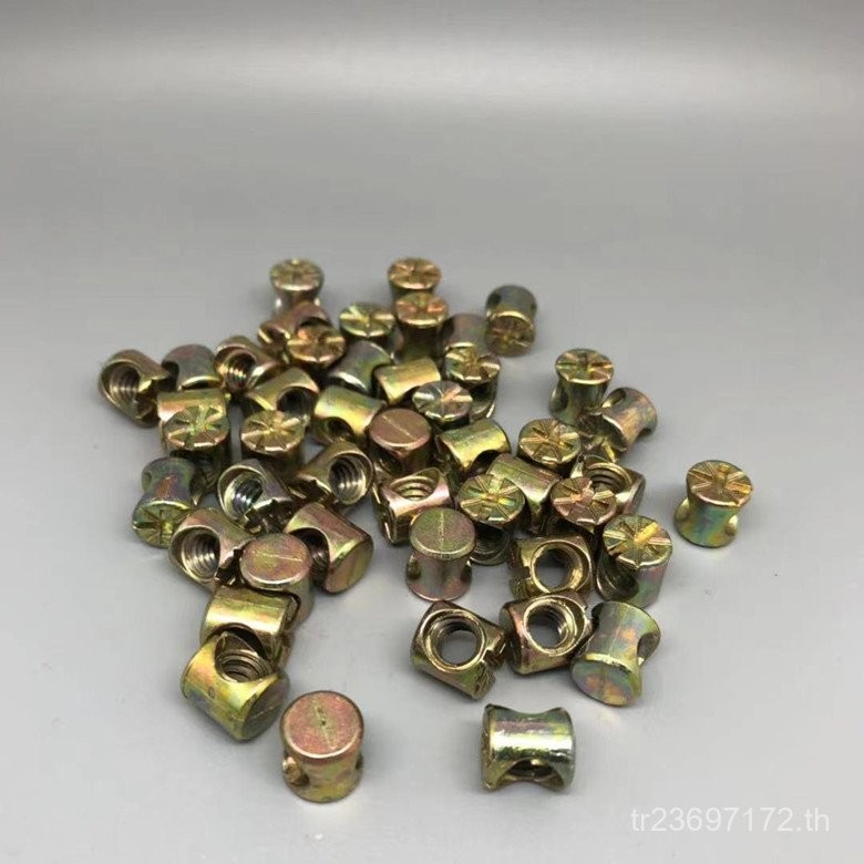 Aberdeen Cross รูแนวนอน M5 Aberdeen Tube Connection M6M8 เฟอร์นิเจอร์ค้อนเตียงโรงงานโดยตรงเฟอร์นิเจอ