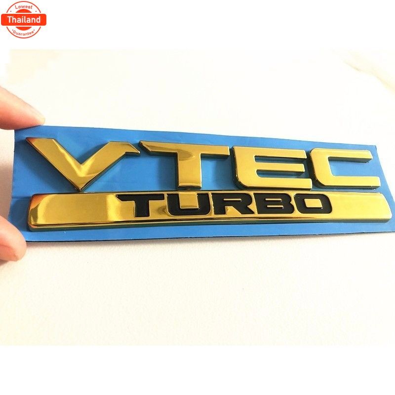 VTEC TURBO. GOLD สำหรัติดรถ HONDA