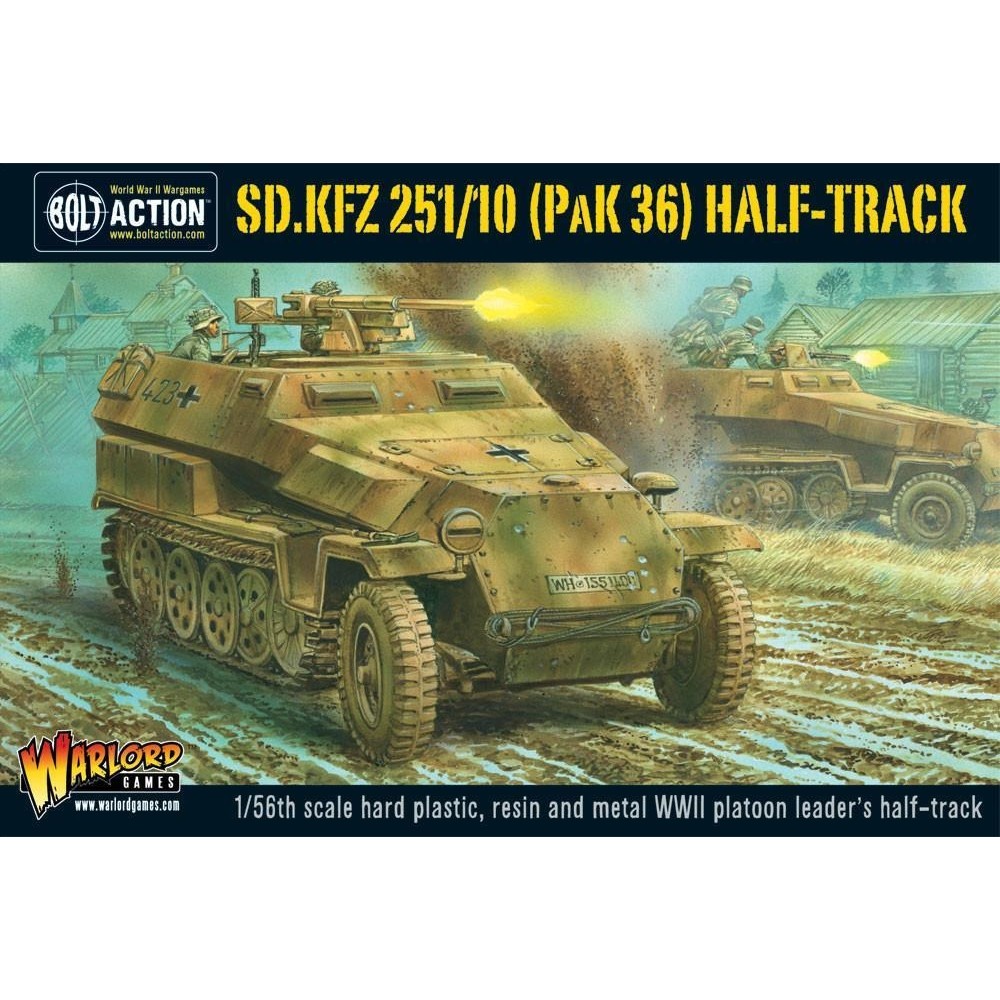 [พร้อมส่ง]warlord game-Sd.Kfz 251/2 Ausf D (8cm Granatwerfer) Half Track