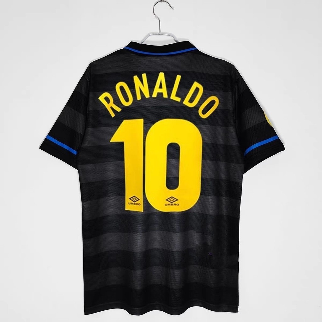 S-XXL 1997/98 Inter Milan Retro Jersey คุณภาพสูง เสื้อยืดฟุตบอลแบบกำหนดเอง