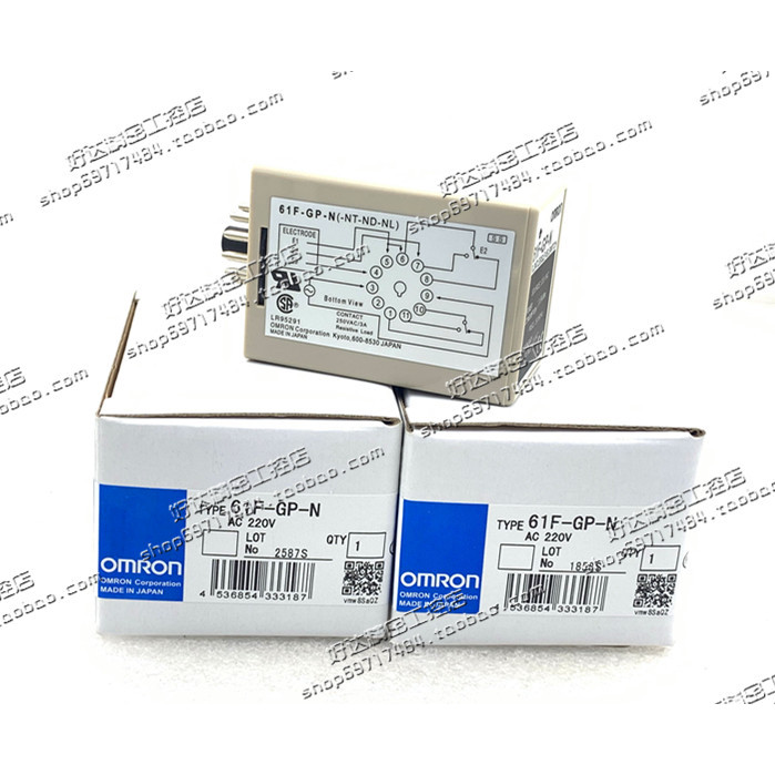 61F-GP-N 61F-GP-N8 61F-GP-N2 รีเลย์ระดับของเหลว Omron พร้อมส่ง ของแท้ ใหม่เอี่ยม