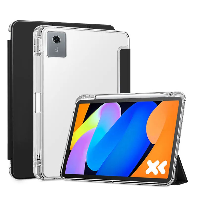 สําหรับ Lenovo Xiaoxin Pad 11 2025 TB335FC พร้อมผู้ถือปากกา Trifold แท็บเล็ต Coque สําหรับ Lenovo Id