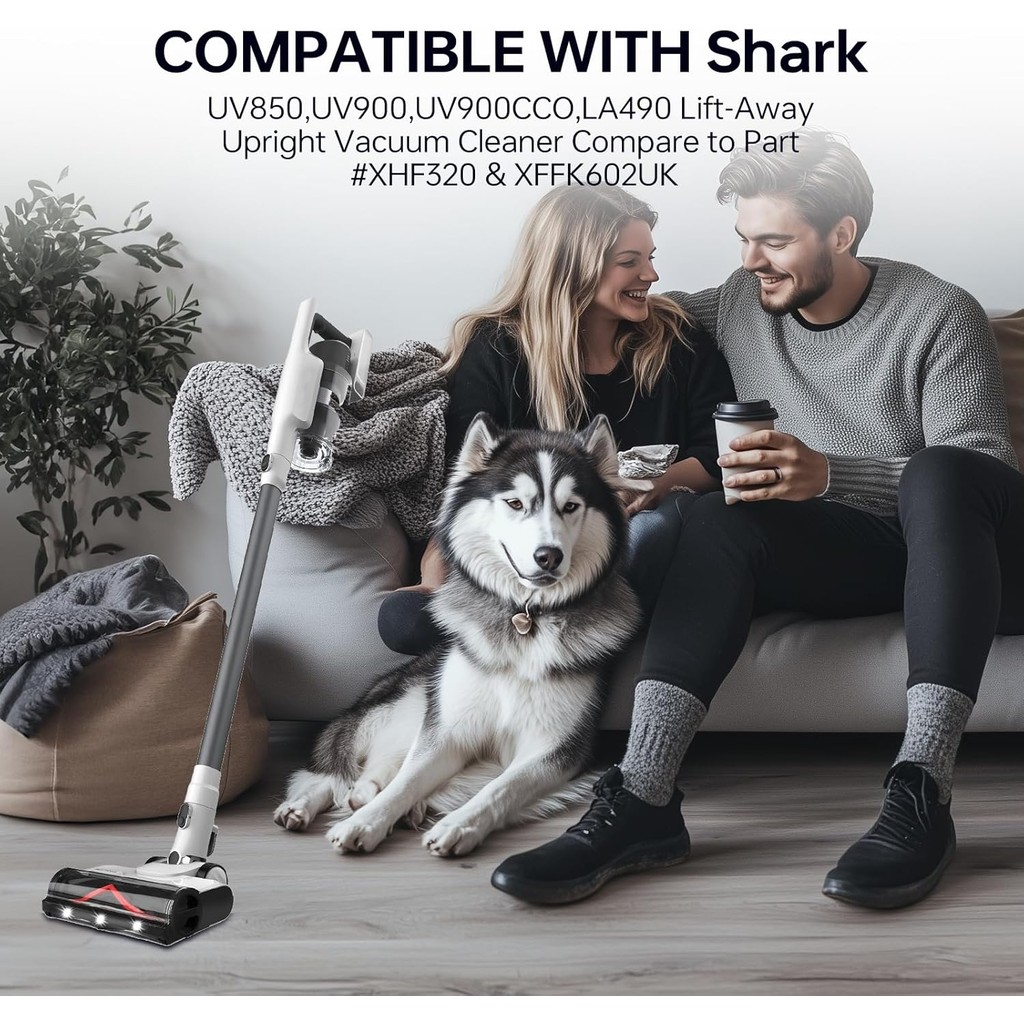 ตัวกรองทดแทน UV900 สําหรับ Shark Performance Lift Away UV850 UV900 DuoClean ตัวกรองสูญญากาศตรง 2 ตัว