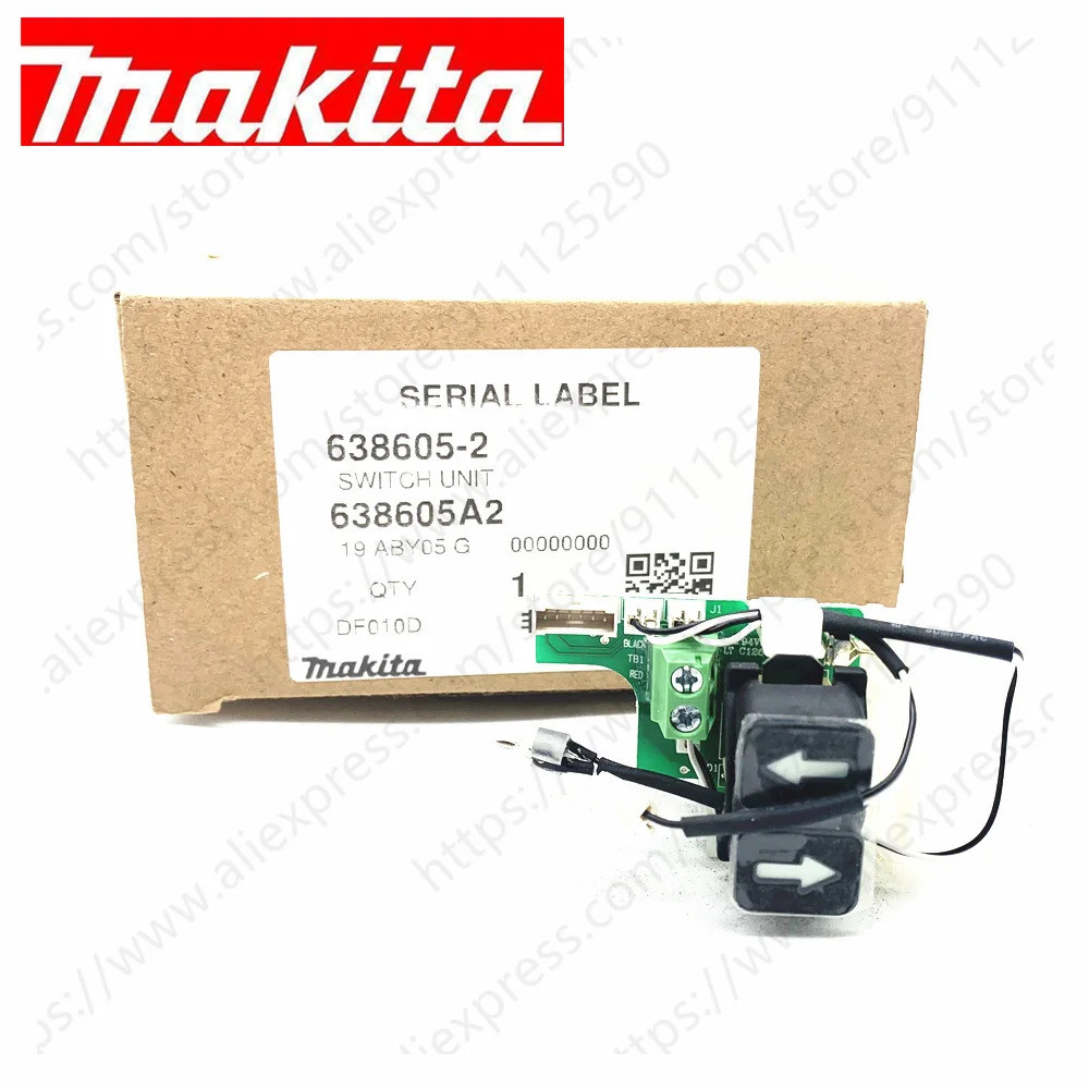 สวิตช์ของแท้สําหรับ Makita DF010D DF012D DF010DSE 638605-2