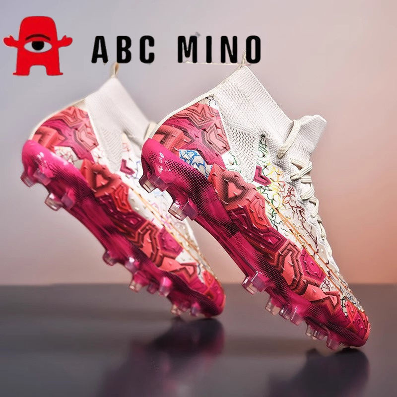 ABC Mino Professional Falcon สปาร์คสำหรับเด็กและเยาวชน รองเท้าฟุตบอลสปайค์