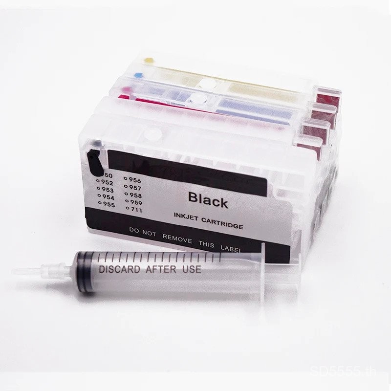 สําหรับ hp 712 712XL ตลับหมึกรีฟิลพร้อมชิปแบบใช้แล้วทิ้งสําหรับ HP DesignJet T650 T630 T250 T230 T21