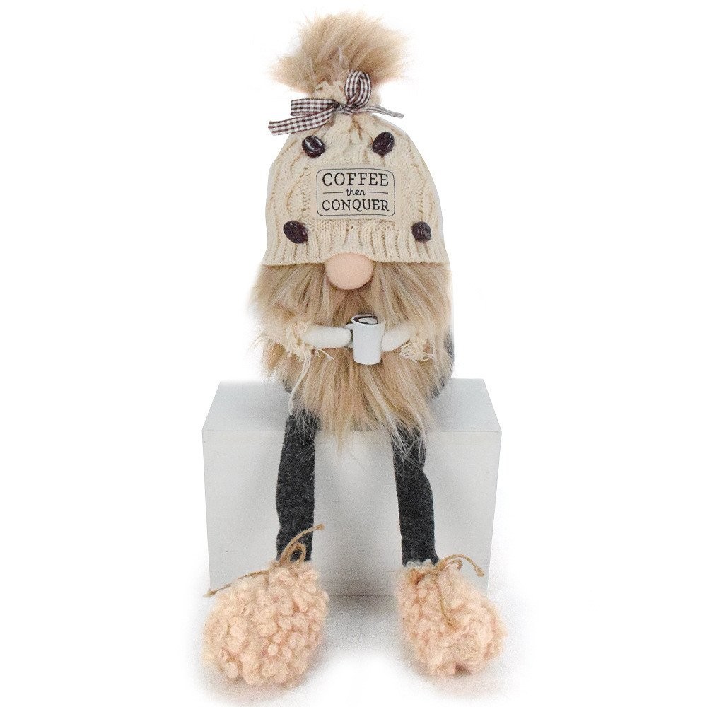 COFFEE เครื่องประดับชั้นวาง Elf COFFEE ท่านั่งเครื่องประดับ Genie ขาตุ๊กตากาแฟแขวนตุ๊กตา COFFEE Bar