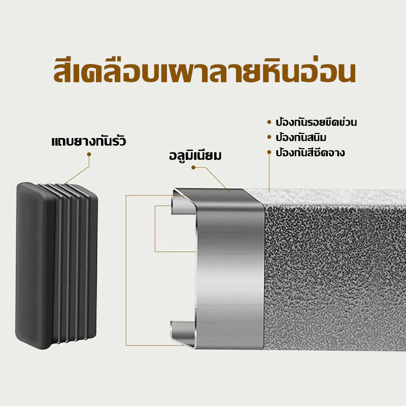โต๊ะตั้งแคมป์พับได้ โต๊ะปิกนิกอเนกประสงค์แบบพกพา thumbnail 8
