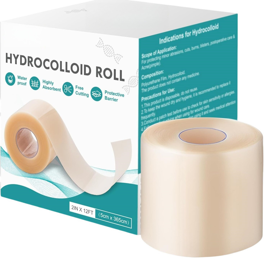 Hydrogel Body Dressing Roll กันน้ําสิว Patch Wound Dressing Heel Patch Burn Blister Patch #SHUI915#
