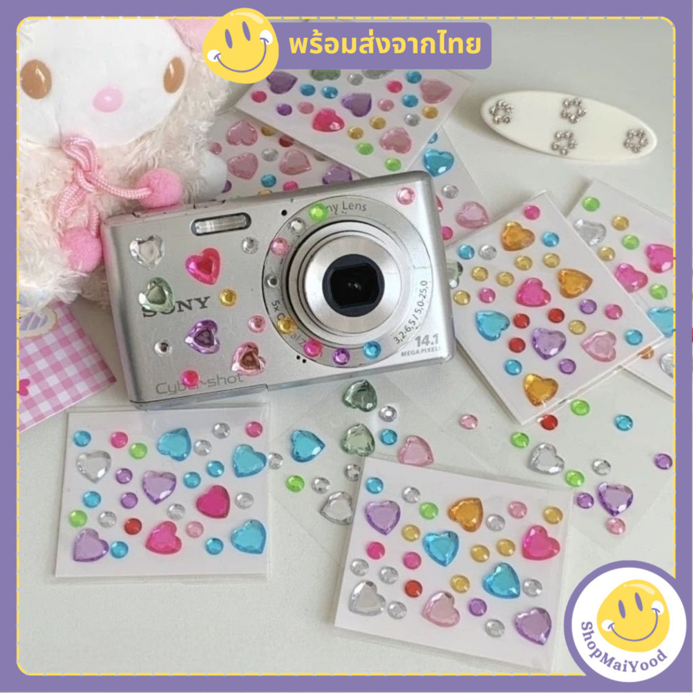 ส่งด่วน! สติ๊กเกอร์ติดมือถือ สติกเกอร์เพชร สติกเกอร์คริสตัล สติ๊กเกอร์ตกแต่ง สติ๊กเกอร์ติดโทรศัพท์มีหลายลาย