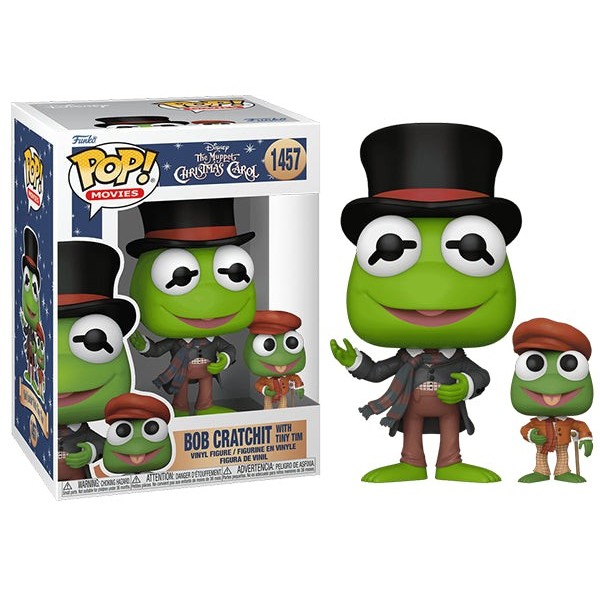 FUNKO ฟังโก้ป๊อป! ภาพยนตร์: The Muppet Christmas Carol #1457 Bob Cratchit พร้อมของเล่นฟิกเกอร์ไวนิล 