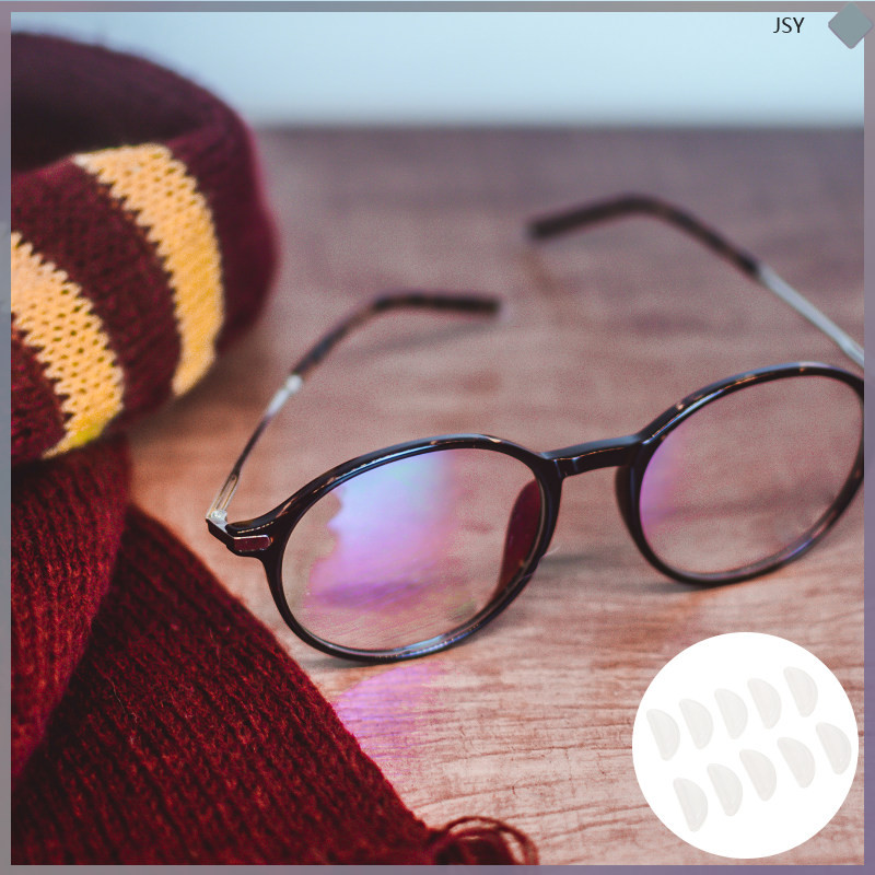 Glasses Nose Grips Pads สําหรับแว่นตาแบบหนา Antislip junshaoyip